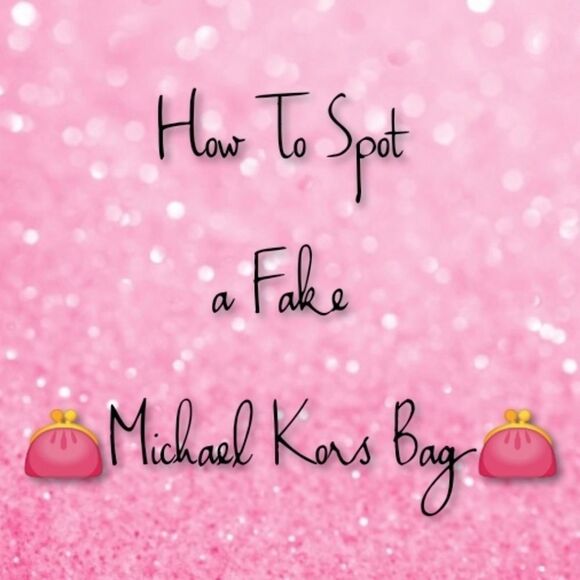 How to Spot a FAKE MK bag - Picture 1 of 4